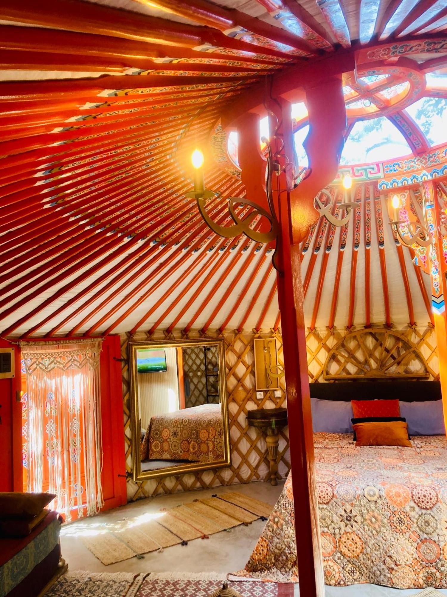 Yurta Arco Iris Riba-roja de Túria Exterior foto